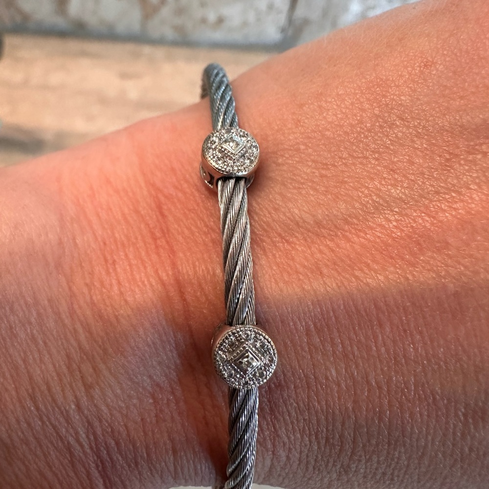 Charriol stacking bracelet - Picture 2 of 2